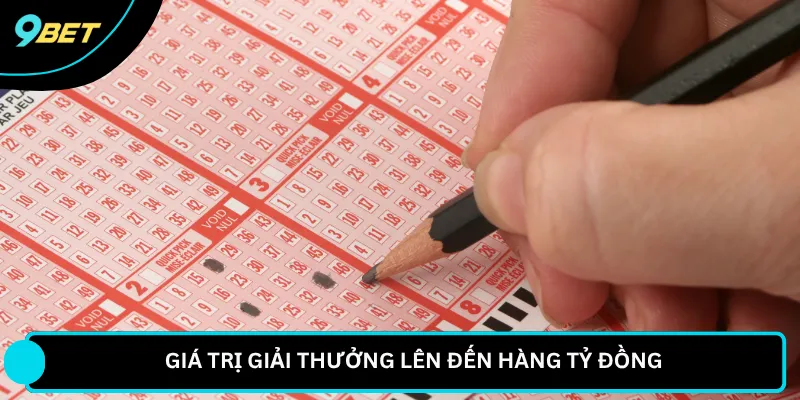 Giá trị giải thưởng lên đến hàng tỷ đồng