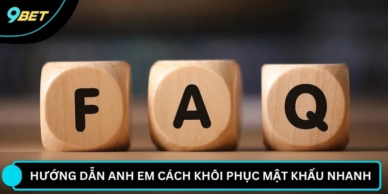 Hướng dẫn anh em cách khôi phục mật khẩu nhanh